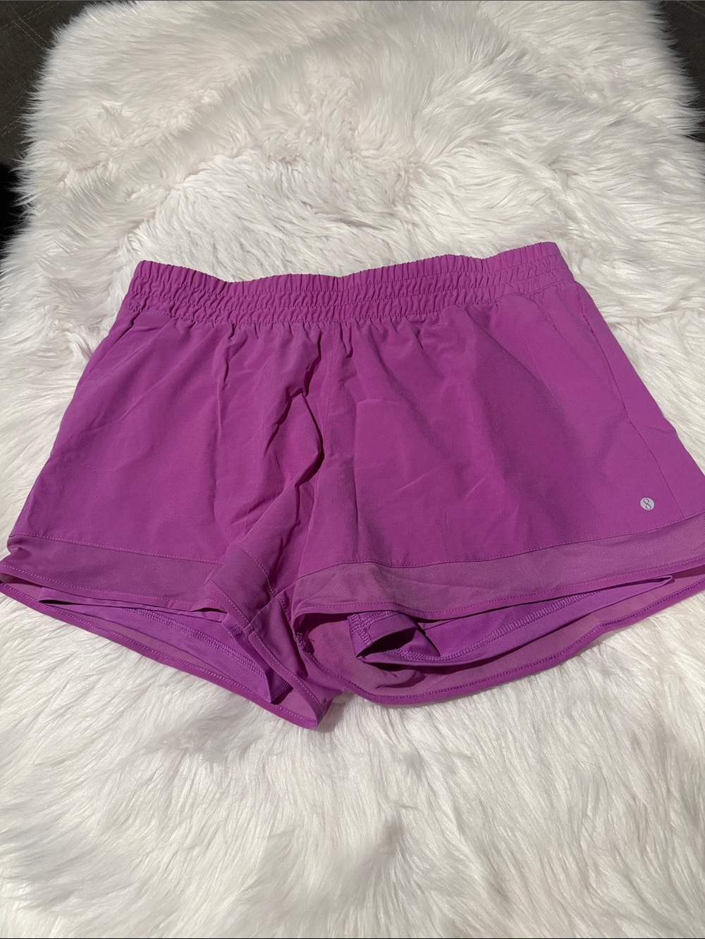 Women's Athletic Shorts - Vibrant Magenta Performance Fit